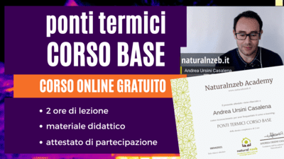 Corso ponti termici base