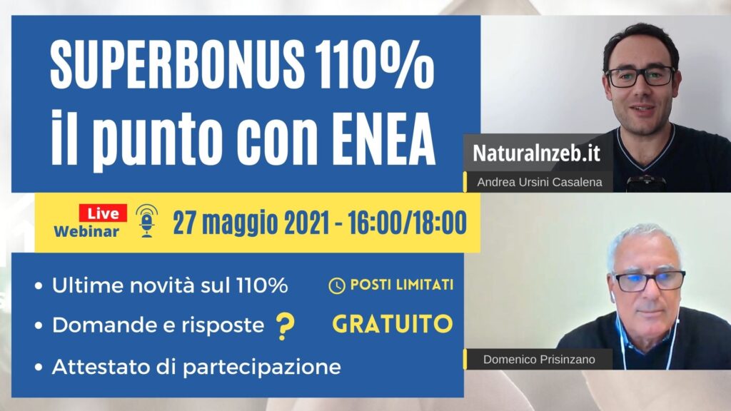 Superbonus 110 punto con Prisinzano ENEA