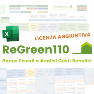 ReGreen110 licenza aggiuntiva