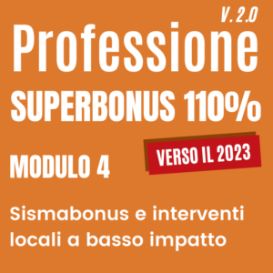 Professione superbonus 110 sismabonus