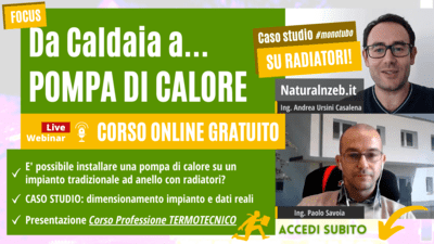 Da caldaia a pompa di calore webinar