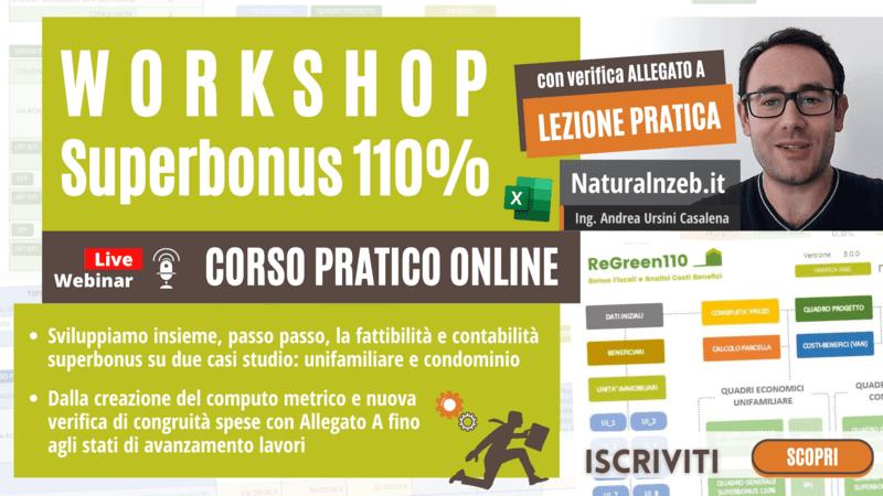 Workshop superbonus allegato A
