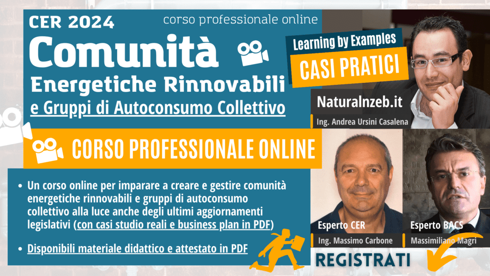 Corso CER Naturalnzeb