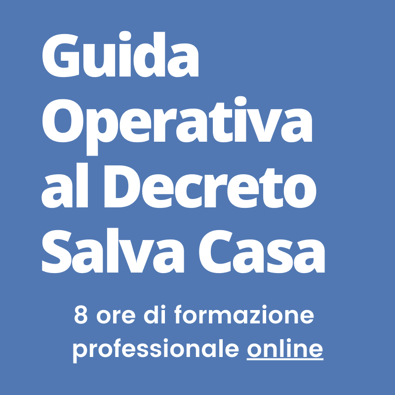 Guida operativa 2025 decreto salva casa