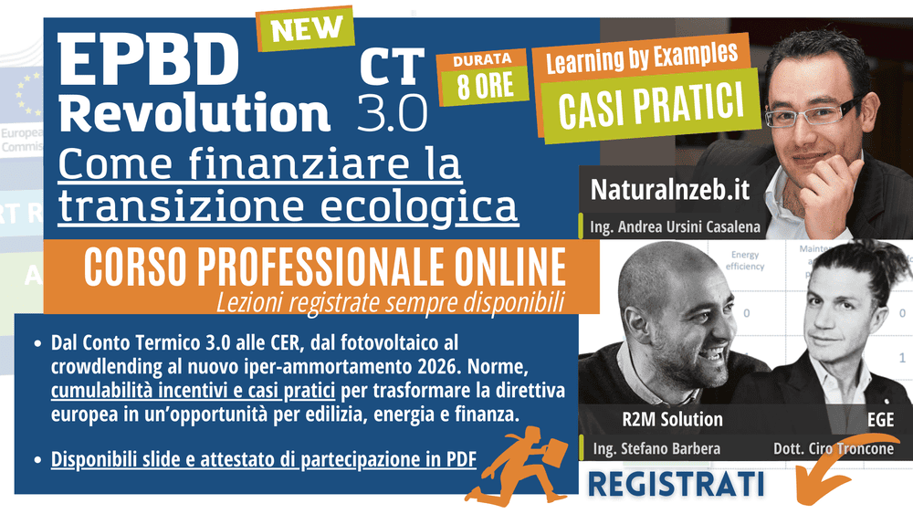 EPBD Revolution conto termico 3.0 e iper ammortamento