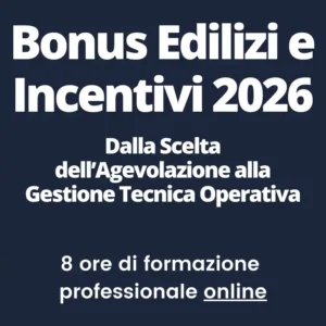 Bonus edilizi e incentivi imprese 2026