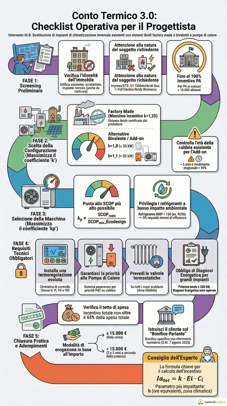 Conto termico 3.0 checklist operativa termotecnico