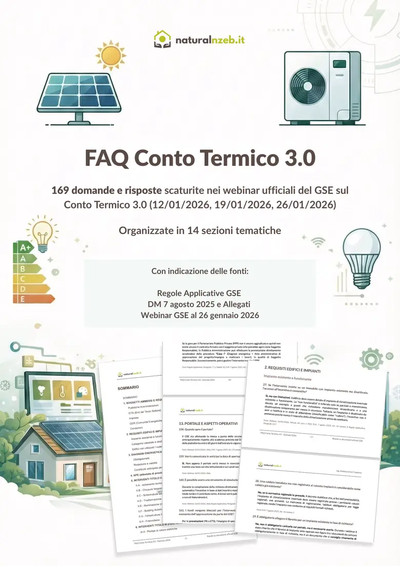 FAQ Conto Termico 3.0 - Ed. Gennaio 2026