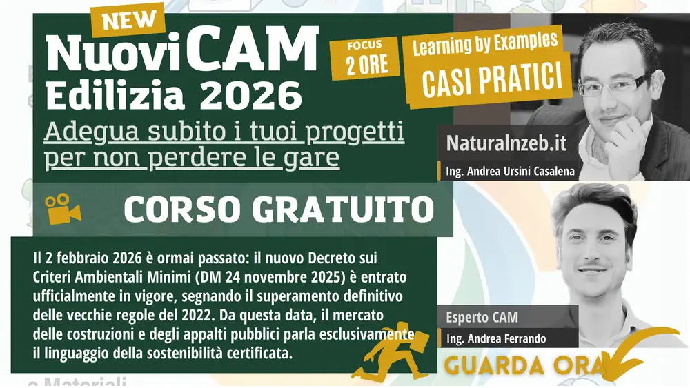 Nuovi CAM Edilizia 2025