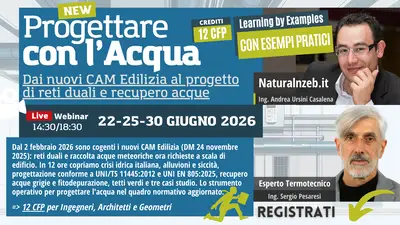 Corso progettare con acqua