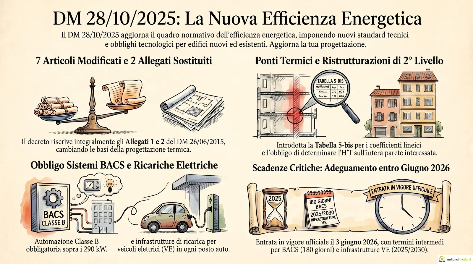 DM 28 ottobre 2025 nuovi requisiti minimi edifici